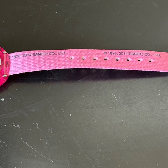Hello Kitty Swatch Watch - Pink Butterfly- Flix Flax - - Picture 7 of 10